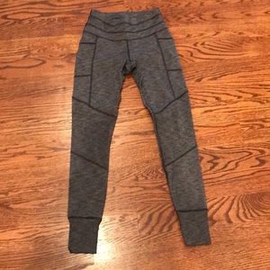 Athleta grey leggings size xs,